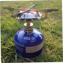 Sollbry - 1pc Camping Brûleur Randonnée Réchaud à Gaz Allumage Électronique Cuisinière à Dos Réchaud Camping Réchaud à Gaz Réchaud à Gaz De Pêche
