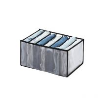 2 pièces Boîte de Rangement Pour Jeans Organisateur de Tiroir Organisateur de Vêtements Convient Pour le Stockage de Vêtements(361712cm) - Sollbry