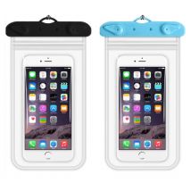 Sollbry - 2 Pièces IPX8 Pochette Etanche, Pochette Etanche Smartphone, Protege Telephone Eau, Coque pour Aller sous l'eau Convient Plongée, Natation