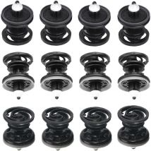 20 Pièces Clips Voiture,Clips de fixation ,Clips de fixation des panneaux de porte pour vw Passat Golf gti Polo - Sollbry