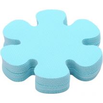 Sollbry - 20Pcs Autocollants de Baignoire Tapis Antiderapant Baignoire Fleurs Adhésifs Caoutchouc bande Autocollants Étanche Pour Baignoires Salle de