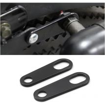 2Pcs Support de Relocalisation de Clignotant Arrière pour Moto, Support de Montage de Lampe D'indicateur pour Moto, Supports de Clignotants Universel