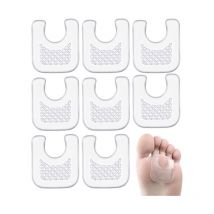 Sollbry - 8 Pièces Cors Au Pied , Pansements Pour Cors, Mousse De Latex Souple Coussinets Pour Cors Anneaux Pour Ampoules Cors Anti-Friction Réduit