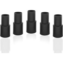 Adaptateur pour aspirateur, 5 pièces adaptateur pour aspirateur tuyau de raccordement pour aspirateur diamètre intérieur 32 mm à 35 mm, adaptateur