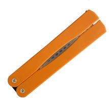 Aiguiseur de Couteau, 400/600 Grit Folding Pocket Diamond Stone Pierre Diamantée Double Face pour Aiguiser les Ustensiles de Cuisine, Jardin, Camping
