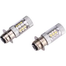 Ampoules de phares led super blanches 80 w, mise à niveau - Sollbry