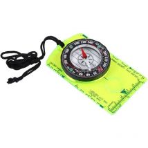 Sollbry - Boussole d'Orientation, Boussole Professionnelle Portable Extérieure pour La Navigation, Randonnée, Randonnée, Camping, Lecture de Carte,