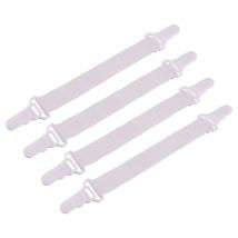 Bretelles de drap de lit, 4 pièces réglables sangles de support de drap de lit attaches de drap pinces de drap de lit robustes pour matelas draps