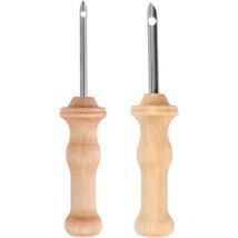 Sollbry - Broderie D'Aiguille de Poinçon, Punch Needle, Stylo de Broderie Aiguille de Poinçon, Aiguille de Poinçon, Stylo à Aiguille à Poinçonner à