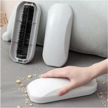 Brosse à Débris, Ramasse Miettes de Table Manuel Blanche, Ramasse Miette de 20 cm, Fort Pouvoir de Nettoyage, Convient au Nettoyage des Cheveux, des