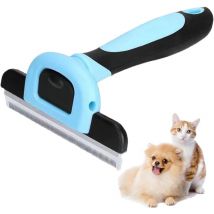 Brosse pour Chien & Chat Brosse de Toilettage, Outil de Brossage Professionnel et Peigne de Toilettage pour Toutes Races de Chiens, Chats avec Poils