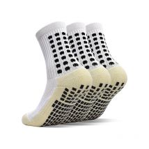 Chaussettes de sport antidérapantes pour enfants, chaussettes de sport rembourrées pour garçons et filles de 8 à 12 ans, 3 paires - Sollbry