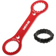 Sollbry - Clé de Pédalier de Vél,Clef Boîtier de Pédalier en Aluminium,Clé Multifonctionnelle BB,pour DUB/TL-FC32 / TL-FC25 / TL-FC24, Adapté à La