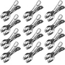 Sollbry Clips de Serviette de Plage, Pinces pour Serviette de Plage en Acier Inoxydable pour Serviette de Plage Vêtements Couette Serviette de Bain