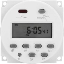 CN101A dc 12 v 16A Mini lcd Numérique lcd Puissance Hebdomadaire Programmable Minuterie Relais Commutateur Numérique Micro-Ordinateur Contrôle