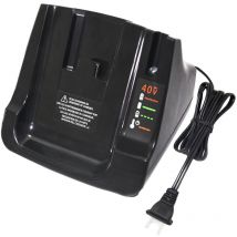 Convient pour Black and Decker 36V / 40V chargeur de batterie au lithium chargeur pour batterie lithium-ion : LBXR36LCS36 LCS40 36V LBXR36 LBX36