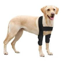 Coudière pour chien pour épaules, pattes avant, luxations, escarres, blessures, arthrite, perte de stabilité (s) - Sollbry