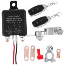Coupe Circuit Batterie 12v, dc 12v 200a Coupe Batterie Voiture, Coupe Batterie Distance, Coupe Circuit Voiture, Coupe Circuit Batterie Voiture pour