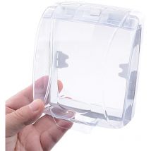 Couvercle Étanche pour Sonnette Boîtier de Protection Étanche Pluie en Extérieur Convient pour Couvercle Étanche Du Bouton - Sollbry