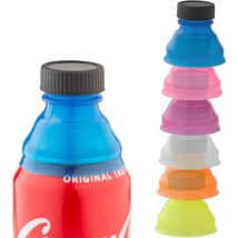Couvercles de canettes de soda transparents (lot de 6) Couvercles de canettes de qualité supérieure pour soda, bière, boissons énergisantes, jus,