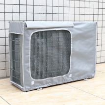 Sollbry - Couverture climatiseur extérieur, protection climatiseur extérieur universel imperméable Anti-poussière Anti-neige cache climatiseur