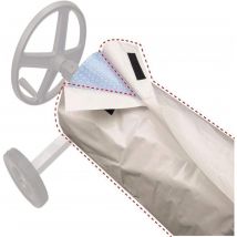 Couverture Solaire Housse Protection Enrouleur Couverture-écran Solaire étanche à Utiliser pour la Bobine Piscine Peut Prolonger la durée Vie la