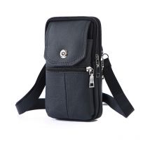 Sollbry - Estuche para cigarrillos de piel de vacuno de primera capa, estuche para encendedor, estuche para lápiz óptico, clip para cinturón, bolso