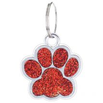 Tiquettes de nom d'animal de compagnie personnalisées mignonnes pour chats/chiens - Étiquette d'animal de compagnie personnalisée à paillettes,