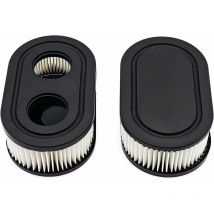 Filtre de tondeuse à gazon 2 pièces, remplacement Briggs Stratton, filtre à air de tondeuse à gazon, filtre à air moteur, tondeuse à moteur remplace