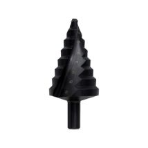Sollbry - Foret Etage, Foret Conique Hss de 10 à 45 Mm, Foret Fraise Meche Etage, Idéal pour Le Métal, Le Bois, Les Plastiques, Laiton, Aluminium