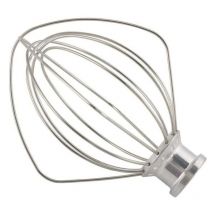 Sollbry - Fouet en fil d'acier inoxydable, mélangeur sur support inclinable, pour KitchenAid K45WW WP9704329 KSM150 KSM160 K45 KSM90, accessoire de