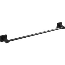 Handtuchhalter, Badezimmer-/küchenzubehör, Handtuchhalter, Space-aufhänger Aus Aluminium, 40 Cm, Schwarze Farbe - Sollbry