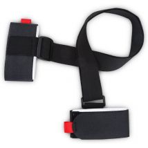 Sollbry Harnais de Ski avec sangle d'épaule, 4 pièces, Double porte-bandes de Snowboard, poignée multifonctionnelle, ceinture en Nylon