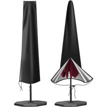 Sollbry - Housse de Parasol de Jardin, Housse de Parapluie de Patio avec Zip 210D Oxford Umbrella Covers Waterproof Anti-UV 190x50x30CM