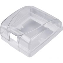 Housse de Pluie pour Sonnette Housse étanche Transparente pour Sonnette - Bouclier de Protection extérieur pour Sonnette, Couvercle d'interrupteur
