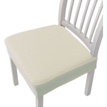 Housses de chaises de salle à manger, amovibles, lavables, extensibles, pour coussin de siège, housses de chaise de salle à manger pour la maison, la