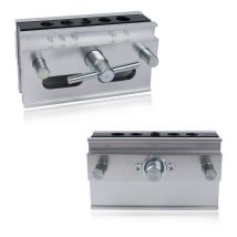 Sollbry - Kit de Gabarit de Goujonnage Auto-centrant, Tailles Impériales, Guide de Perçage de Trous Outil de Localisation de Positionneur de Travail