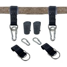 Sollbry - Kit de suspension pour balançoire d'arbre, sangle de balançoire d'arbre, parfait pour les balançoires d'arbre et les hamacs, facile et