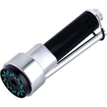 Küchenarmatur-Spray, Messing, versenkbare Küchenspüle, Mischbatterie, Spray, Ersatz für ausziehbare Sprüharmatur, Chrom, G1/2 Zoll - Sollbry
