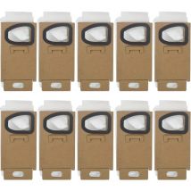 Lot de 10 sacs à poussière de rechange pour aspirateur Xiaomi Roborock H7 H6 - Sollbry