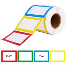 Lot de 150 étiquettes autocollantes de classification, autocollants pour ordinateur portable, marqueurs adhésifs pour bouteilles, étiquettes pour