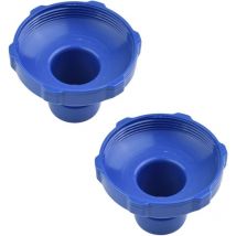 Sollbry Lot de 2 adaptateurs de Tuyau pour Piscine,Adaptateur de Skimmer de Piscine Skimmer de Petit Adaptateur de Tuyau de Filtre