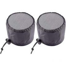Lot de 2 housses de ventilation pour tente intérieure - Accessoires d'intérieur - Tamis en maille - Accessoires de culture - Accessoires de tente