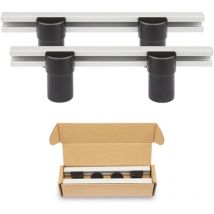 Sollbry - Lot de 2 outils auxiliaires pour table de travail du bois, pour établi de positionnement, pour le bricolage l'arrêt le rabotage des trous