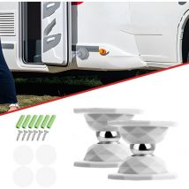 Sollbry - Lot de 2 supports de porte magnétiques pour camping-car, pour garder la porte ouverte, butoir de porte pour camping-car, remorque de