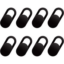 Sollbry - Lot de 8 housses de webcam pour appareil photo, ultra mince, pour ordinateur portable, smartphones, tablettes, etc. Accessoire de téléphone
