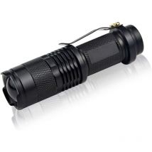 Sollbry - Mini Portable Violet Flashlight 395nm Waterproof Outdoor Inspection Flashlight Suitable for Outdoor Diving Swimming Hiking Camping Hunting
