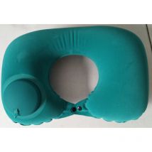 Oreillers de voyage, oreiller de cou gonflable portable en forme de u, oreiller gonflable automatique sous pression manuel pour avions, voyages,