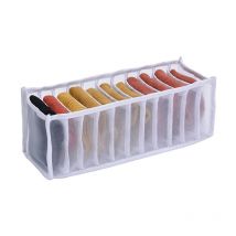 Organisateur de Tiroir Pliable - 1 pcs Rangement sous Vetement, Rangement Tiroir Vetement Organisateur Vetement, pour Chaussettes, sous-Vêtements,