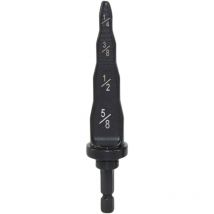 Sollbry - Outil de sertissage de tuyau en cuivre Extenseur métrique anglais pour poignée hexagonale perceuse manuelle Tube Expander